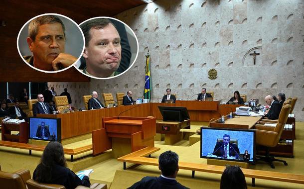 STF realiza acareação entre Mauro Cid e Braga Netto