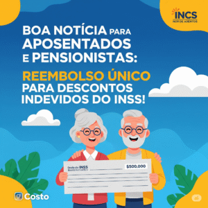 Governo confirma reembolso dos descontos indevidos do INSS em parcela única