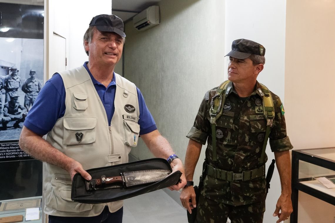 Jair Bolsonaro (PL), o general da reserva Mário Fernandes