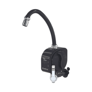 Torneira Eletrica Parede Clean 4800w Preta Com Cromado 127v