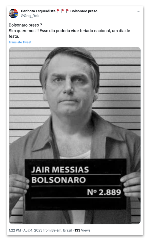 image-14 Bolsonaro é preso em Brasília: Em decisão, Moraes diz que o ex-presidente tentou violar tornozeleira